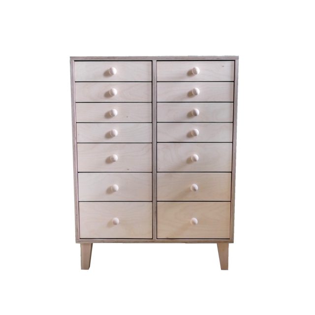 komoda 14 szuflad dużo szuflad sklejka